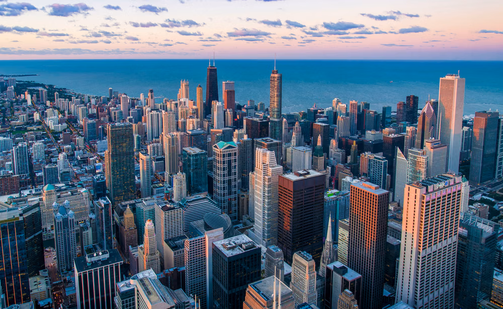 Chicago city skyline – study abroad destination in the United States